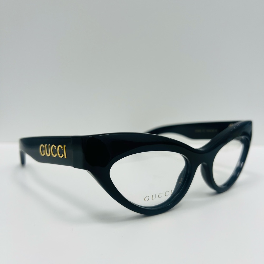 Gucci GG1295O 001 Black Cateye Eyeglasses